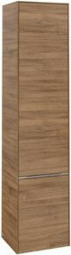 Villeroy & Boch Hochschrank Subway 3.0 mit Glastüren in Braun, B/T/H: 40 x 36,2 x 171 cm - Bild 1