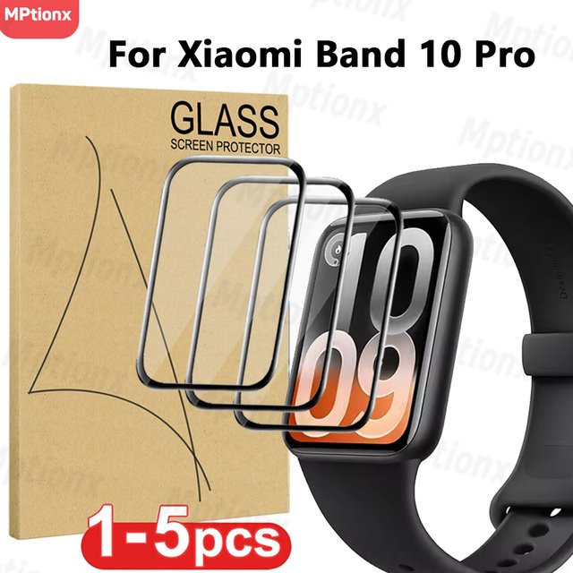 Mptionx Displayschutzfolie für Xiaomi Smart Band 10 Pro, TPU, klar - Bild 1