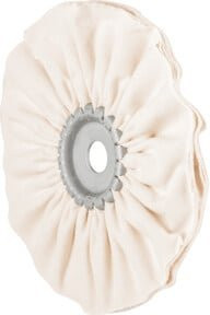 PFERD TOOLS Tuchring TR weich weiß Ø 200 x 10 mm mit Bohrung-Ø 20 mm für Hochglanzpolitur - Bild 1