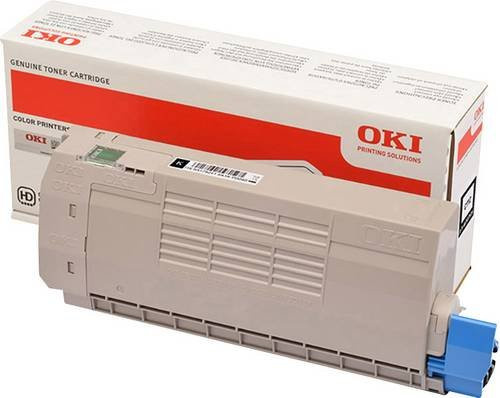 OKI Original Tonerpatrone Schwarz für C712dn, 712n, C712n und C712 (46507616) - Bild 1