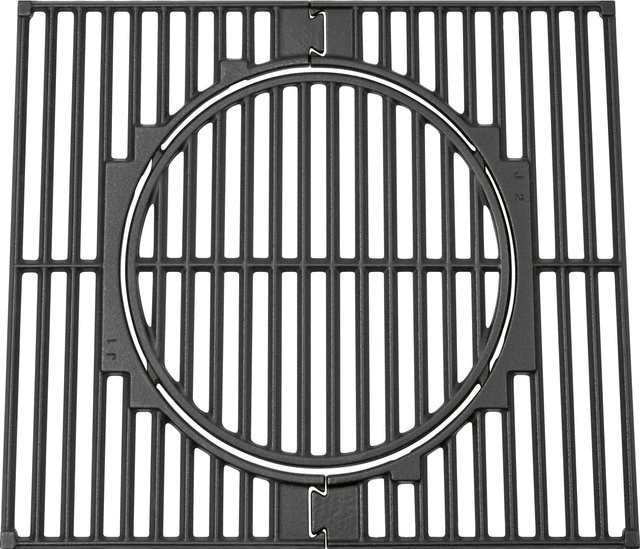 Jamestown Modularer Grillrost aus Gusseisen für Gasgrill Kane 2-Brenner, Schwarz - Bild 1