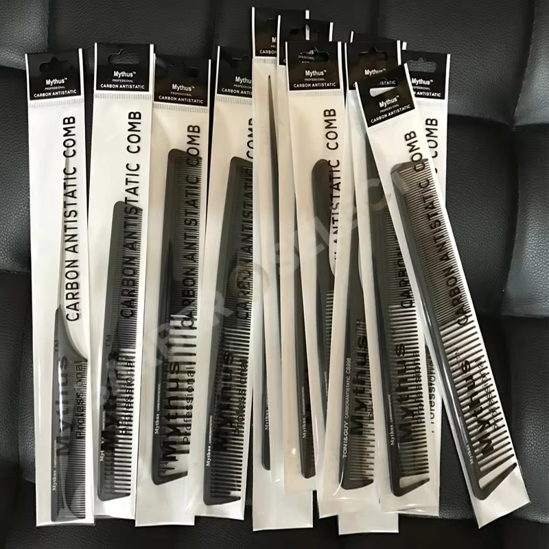 Anti-statische Carbon Faser Kamm Sets, Unisex - Bild 4