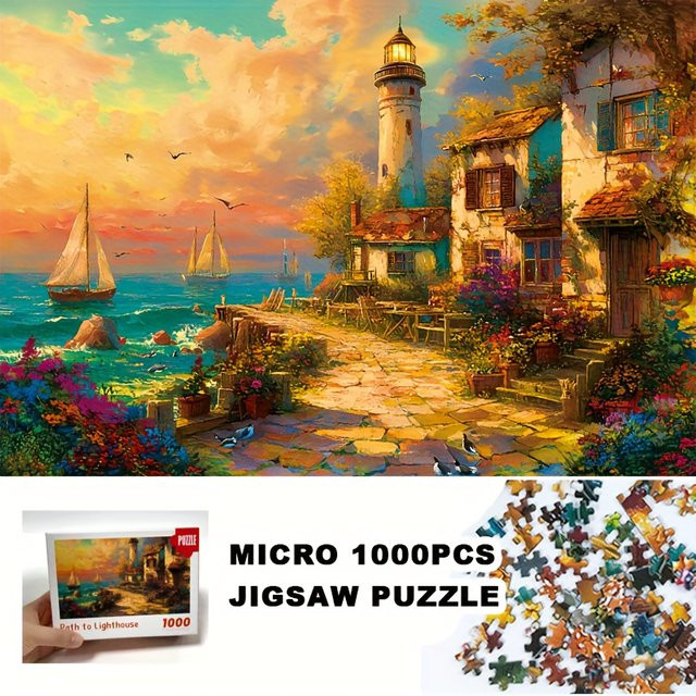 MaxRenard Leuchtturmweg, Puzzle, 1.000 Teile - Bild 1