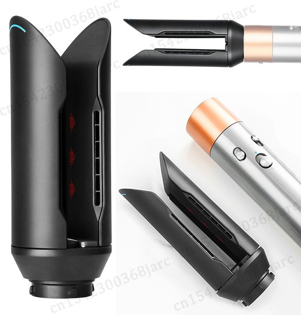 SenCiciMen X9 Haarglätter Airflow Hair Smooth Nozzle Attachment für Dyson Airwrap HS01/05/08, Schwarz - Bild 1