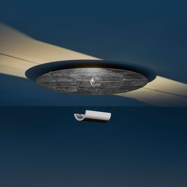 Catellani & Smith Disco LED-Deckenleuchte in Blattsilber - Bild 1