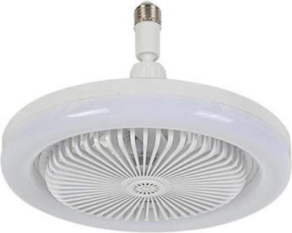 Deckenventilator mit LED-Licht und Fernbedienung von Clean Products in Weiß - Bild 1