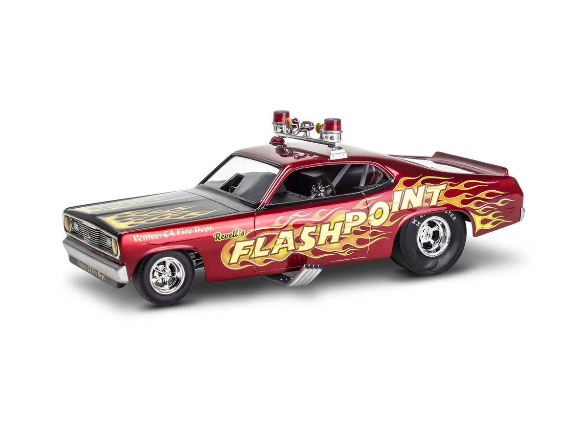 Revell 70 Plymouth Duster Funny Car, Automodell Bausatz, 1:24 - Bild 3