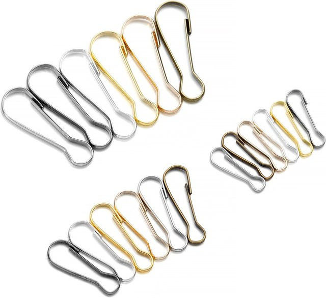 AGCFABS Snap Lanyard Clip Haken, Metall, Kürbis Schnalle - Bild 1