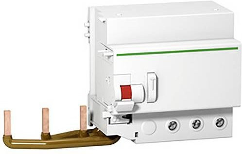 Schneider Electric A9N18595 Vigi C120 FI-Block RCD, 3-polig, 300mA, Typ A si, Kleinverteilerzubehör in Rot und Weiß - Bild 1