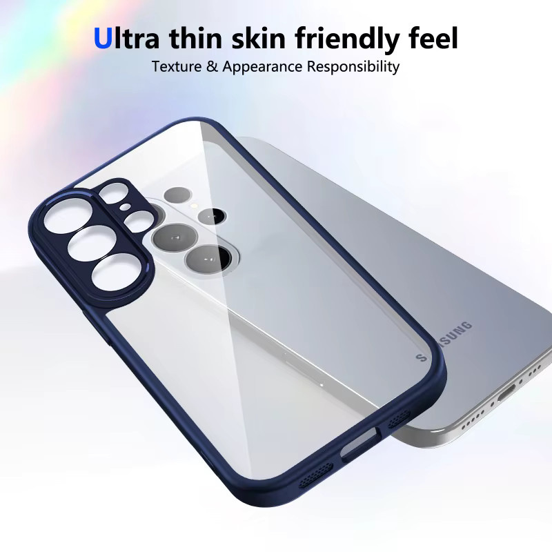 Transparente Matte Acryl Schutzhülle für Samsung Galaxy S26 S25 S24 S23 S22 Ultra S21 FE und weitere Modelle - Bild 3