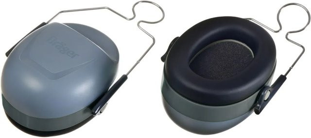 Dräger X-plore 8000 Gehörschutzkapseln in Schwarz und Grau - Bild 1
