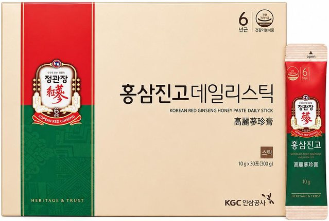 KGC CheongKwanJang Roter Ginseng Jin-Go Daily Stick 20 x 10 g - Bild 1