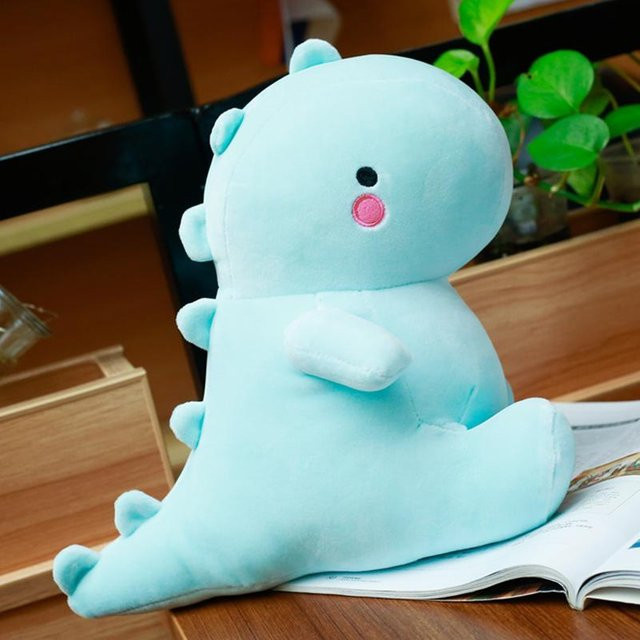BC Pet Supplies Dinosaurier Plüschtier, Blau, 30cm - Bild 1