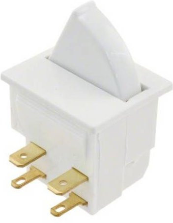 Bulgin Schalter in Weiß H3141AAKAA Bulk - Bild 1