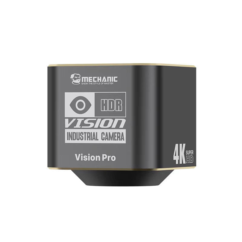 Mechanic Vision Pro Mikroskop Kamera mit Sony IMX678 Sensor, 4K 2K Auflösung, HDMI, USB Typ-C und C-Mount für Industrie, Labor und Chip-Reparatur, Schwarz - Bild 2