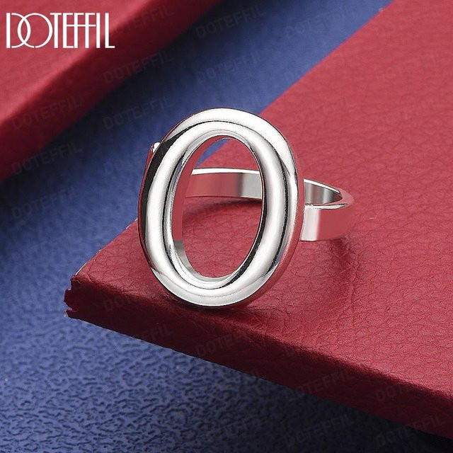 Doteffil Ring 925 Silber, Minimalistisch, Damen - Bild 1