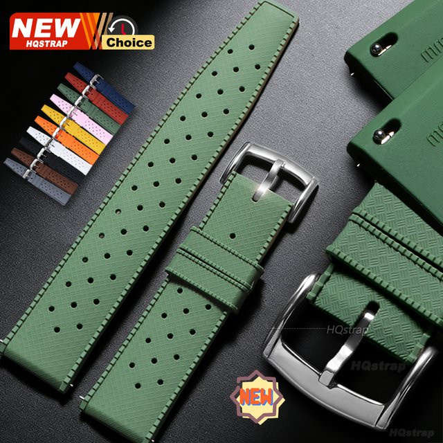HQstrap Uhrenarmband Tropic-Silikon, wasserdicht - Bild 1