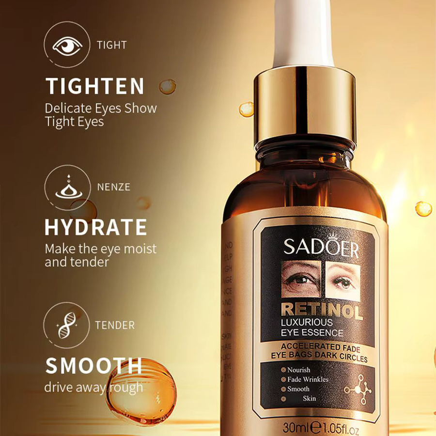 SADOER Retinol Augenessenz Serum, 30 ml, Unisex - Bild 2