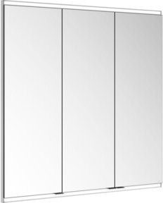 Keuco Spiegelschrank Royal Modular 2.0 in Weiß mit 3 Türen, LED-Beleuchtung und Sensorsteuerung, B/H/T: 100 x 100 x 12 cm - Bild 1