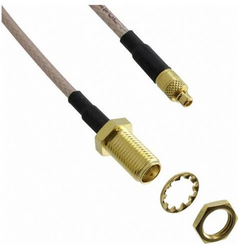 Molex 897616810 SMA-Steckverbinder Buchse und Stecker mit Goldbeschichtung 50 Ohm - Bild 1