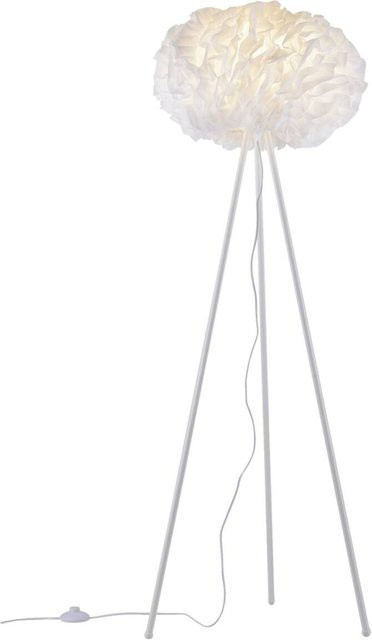 Just Light LED-Stehleuchte Naomi Weiß, dimmbar mit Fernbedienung, RGBW, Höhe: 140 cm - Bild 1