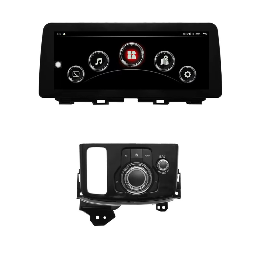 Roadonline Android 14 Multimedia-Player für Mazda CX-5 2013-2016 mit 12,3 Zoll Display, 8-Kern Prozessor, 8+256GB Speicher, GPS und CarPlay in Schwarz - Bild 5