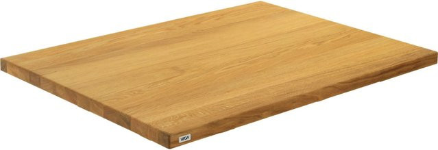 VEGA Indoor-Tischplatte Kentucky rechteckig aus Holz in Eiche Natur, B/T/H: 80 x 60 x 3 cm - Bild 1