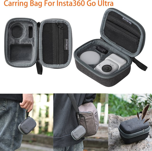 Insta360 GEHEN Ultra Kamera Tasche und Zubehör-Tragetasche in Grau - Bild 1