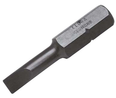 Elora Schraubendreherbit Schlitz Grau 2,5 mm x 14 mm - Bild 1