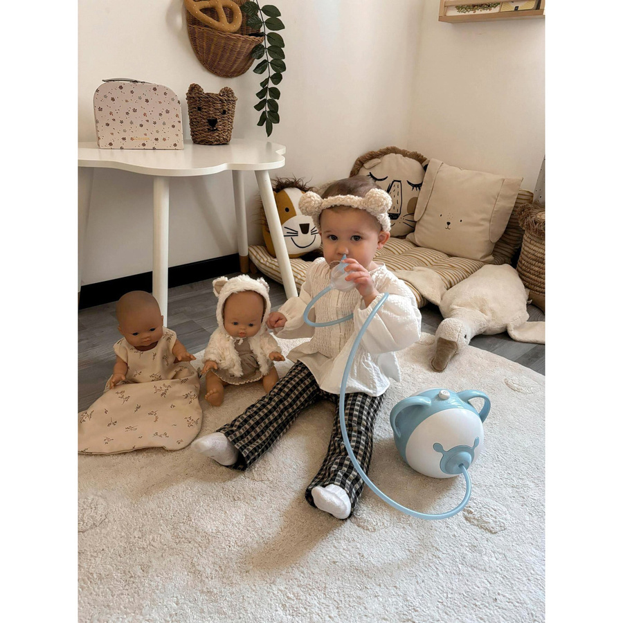Nosiboo Elektrischer Nasensauger PRO für Kinder in Blau und Weiß, BPA-frei - Bild 2