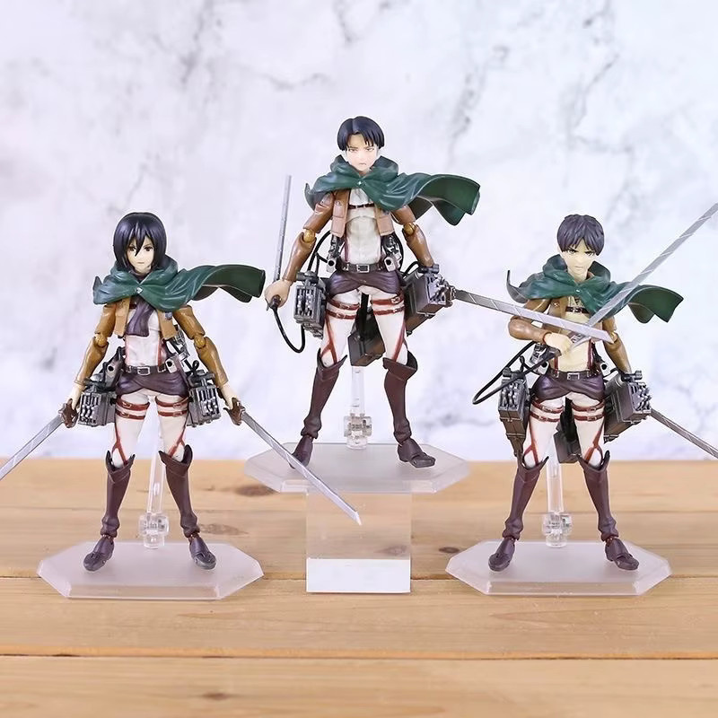 Bandai Attack On Titan Figma Actionfigur, Einzelfigur, Kunststoff - Bild 2