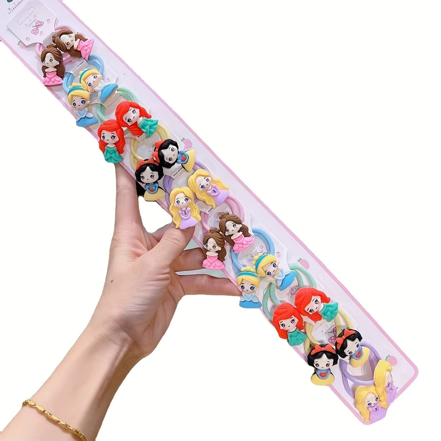Disney Princess Series Emaille-Haarspangen, 20 Stück, Damen - Bild 2
