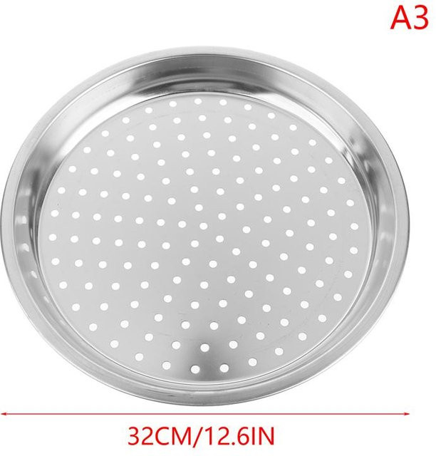 Share Life Edelstahl-Dampfgarer rund in Silber, Durchmesser: 32 cm - Bild 1