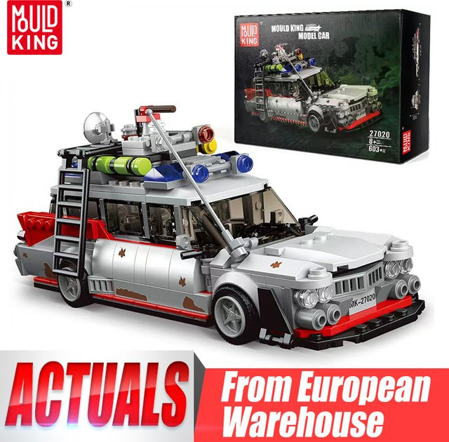 Mould King Ghostbusters ECTO-1 Auto-Modell, Bausatz, ab 8 Jahren - Bild 1