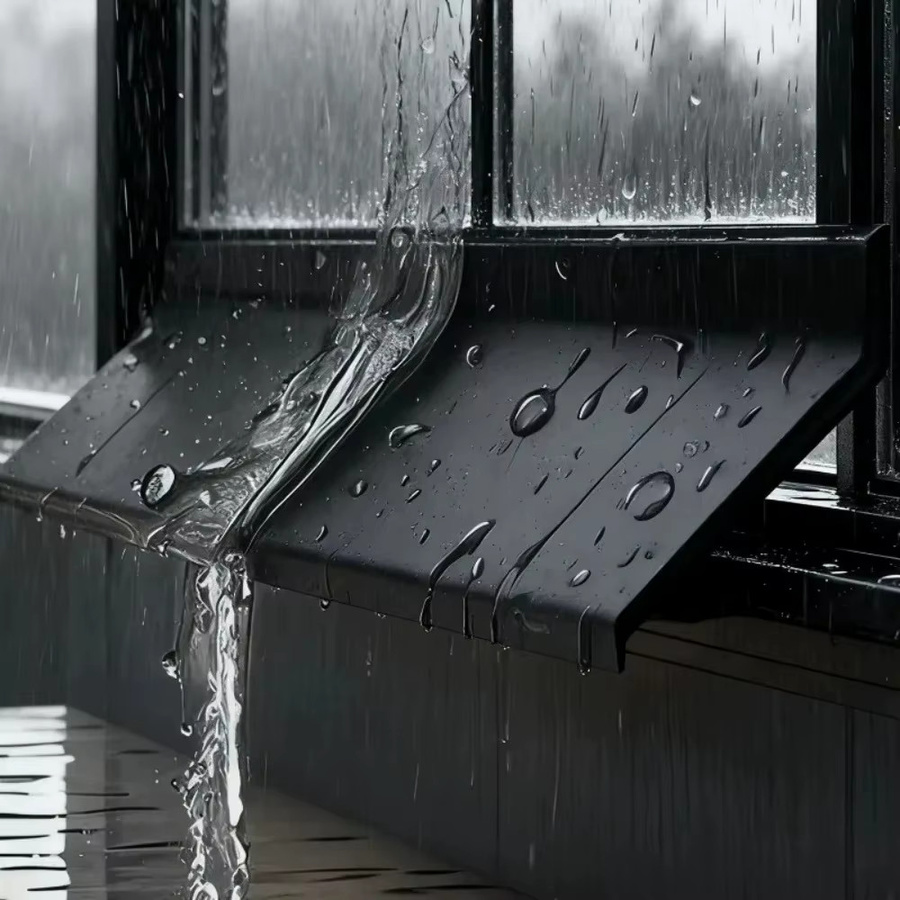 Hase Fenster Dichtungsstreifen Schwarz zur Isolierung und Windabdichtung für Schiebefenster und Balkontüren - Bild 3