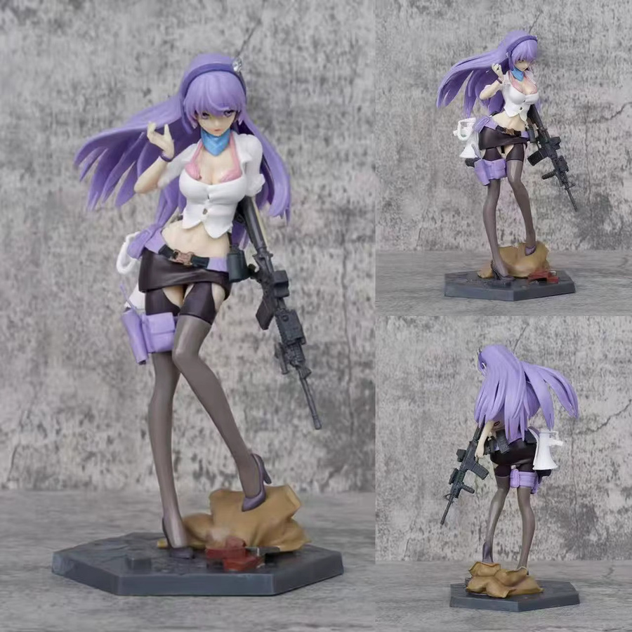 Bandai After-School Battlefield Arena First Shot ELF, PVC-Statue, 22cm - Bild 2