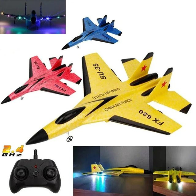 ANTSIR RC Flugzeug Schaum Modell mit Led-leuchten - Bild 1