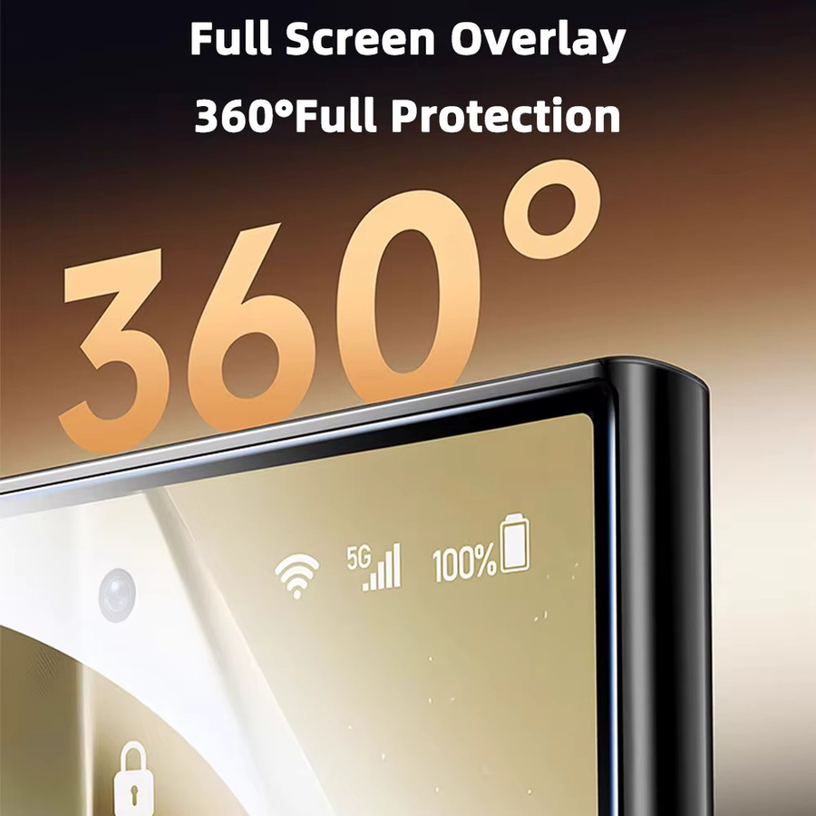 Transparentes HD Panzerglas für Samsung Galaxy S26 S25 S24 Ultra Plus mit einfacher Installation und blasenfreiem Displayschutz - Bild 5