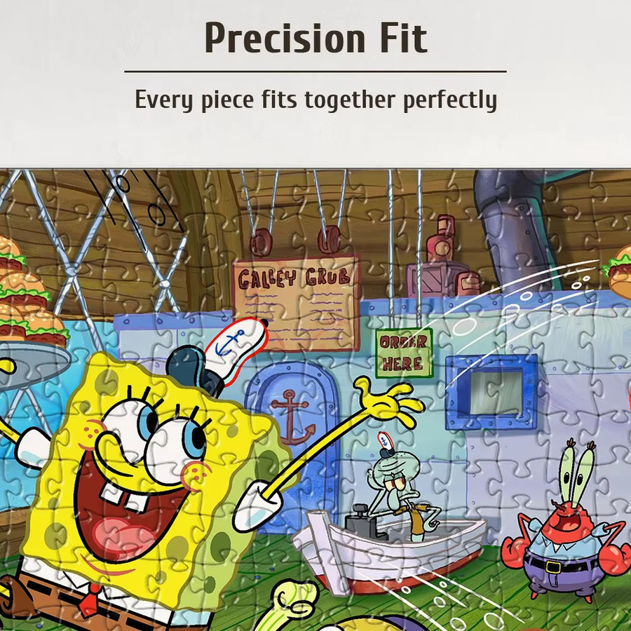 Funko SpongeBob Schwammkopf Holzpuzzle, 108 Teile - Bild 2