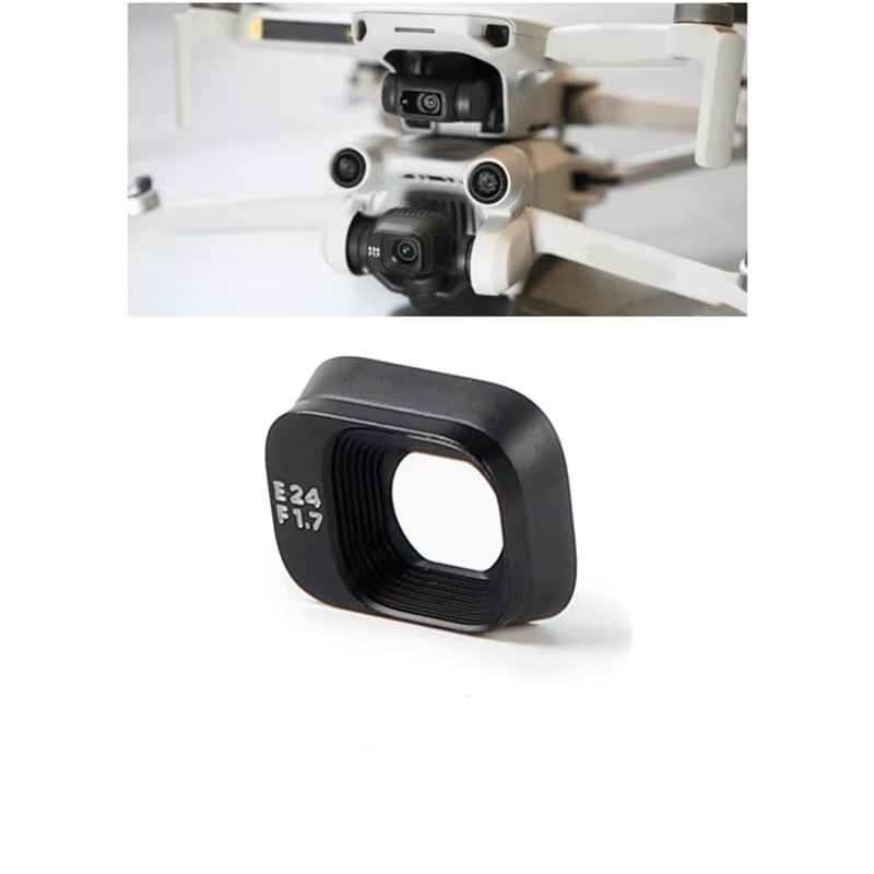 DJI Mavic Mini 3 Pro Ersatzteil Set: Front Shell und Gimbal Kamera Objektiv Schutz in Schwarz - Bild 2