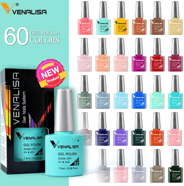 VENALISA Nagelgel, semi-permanenter Lack, Matt, 7,5 ml - Bild 1