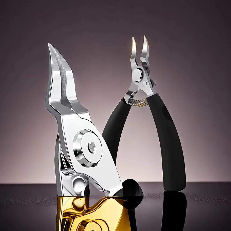 OLOEY Zehennagelknipser-Set, Edelstahl, Glänzend, Unisex, für Füße - Bild 4