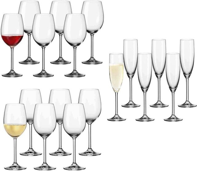 Leonardo Wein- und Sektgläser Daily 18er Set transparent - Bild 1