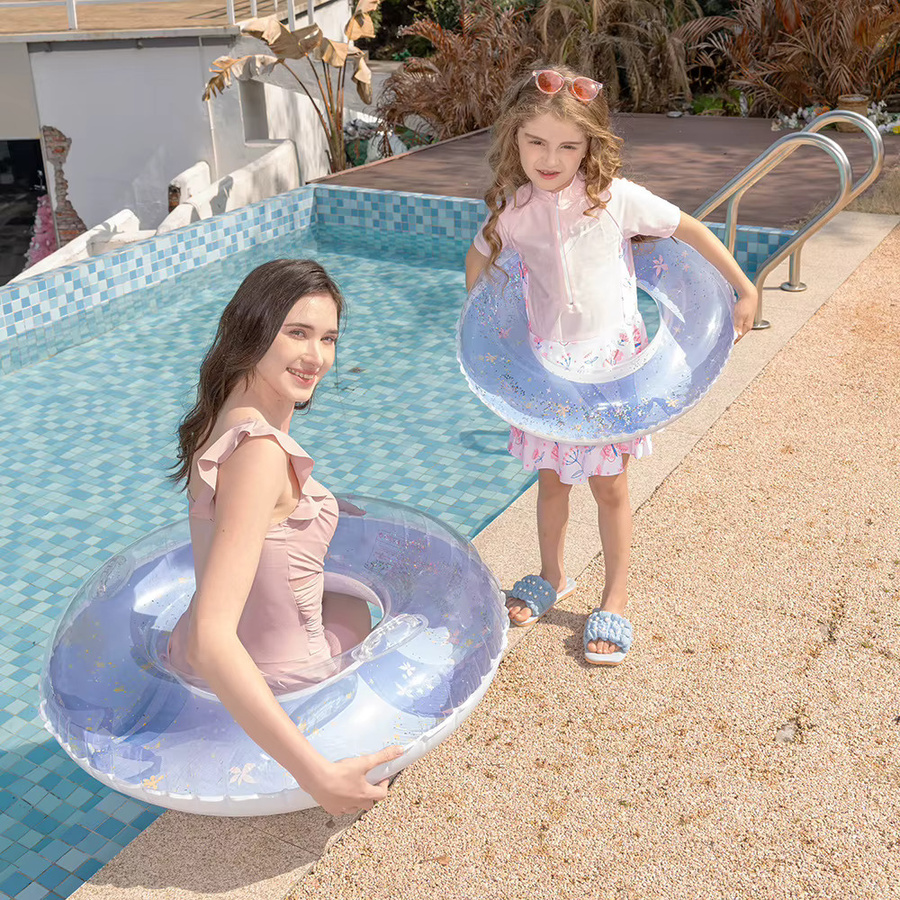 CatXaa Schwimmring mit Schleife, Glitzer-Pailletten, Kunststoff, PVC - Bild 3