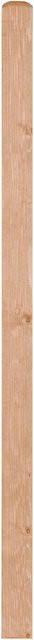 Andrewex Zaunpfosten Quadra aus Kiefernholz, braun, B/T/H: 9 x 9 x 185 cm - Bild 1