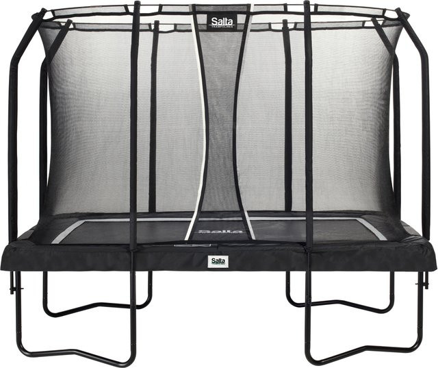 Salta Premium Black Edition Trampolin mit Sicherheitsnetz, Schwarz, B/T: 305 x 214 cm - Bild 1