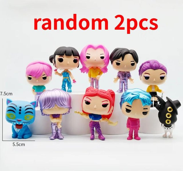 Huntrix Kpop Dämonenjäger Figur, Derpy Tiger Rumi Mira Zoey, ab 14 Jahren - Bild 1