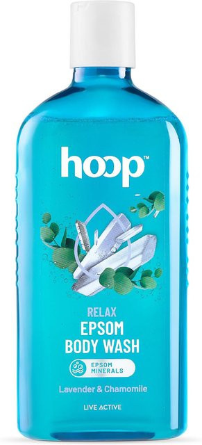 hoop Epsom Körperwaschgel mit Aloe Vera, 300 ml, Unisex - Bild 1
