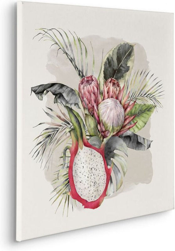 Komar Canvasbild Sweet Pitaya Modernes Wandbild Mehrfarbig B/H: 60 x 60 cm - Bild 1