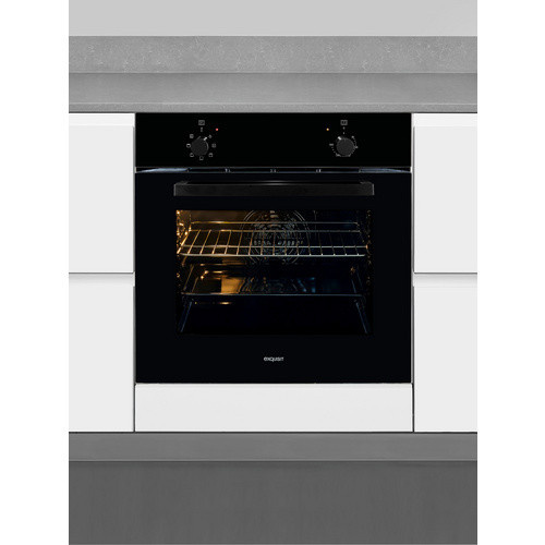 Exquisit Einbaubackofen EBE255-U-020 in Schwarz mit 59 l Volumen - Bild 4